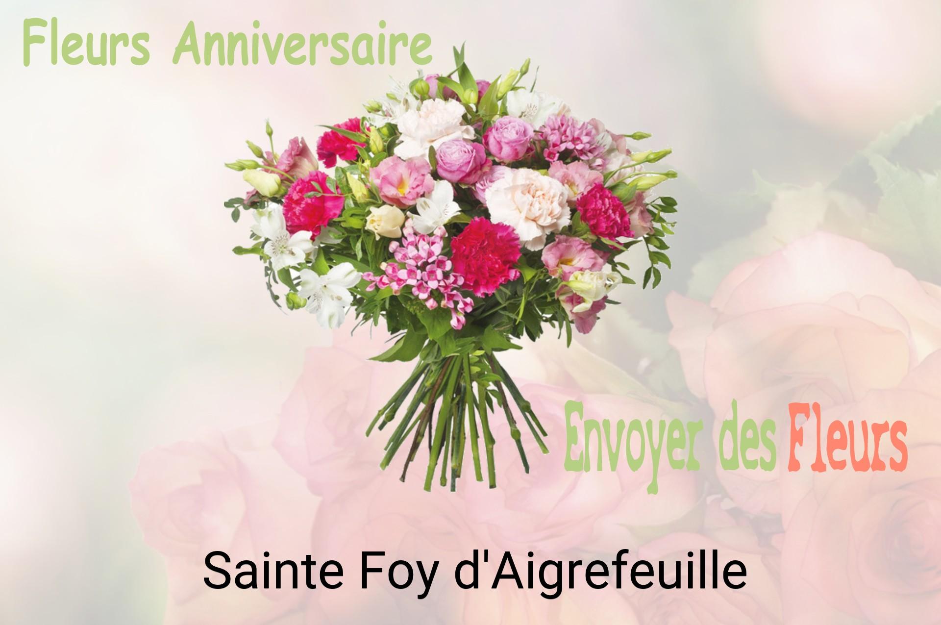 Bouquet de fleurs d’anniversaire livré à Sainte-Foy-d'Aigrefeuille